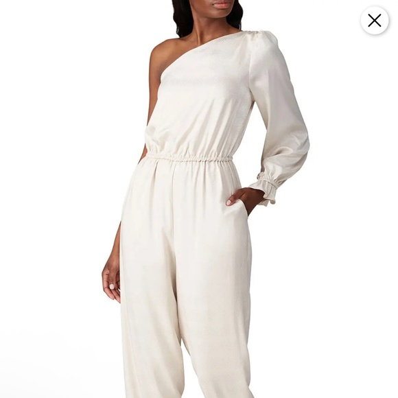 Ivory Jumpsuit Love, Whit by Whitney Port - Picture 1 of 4